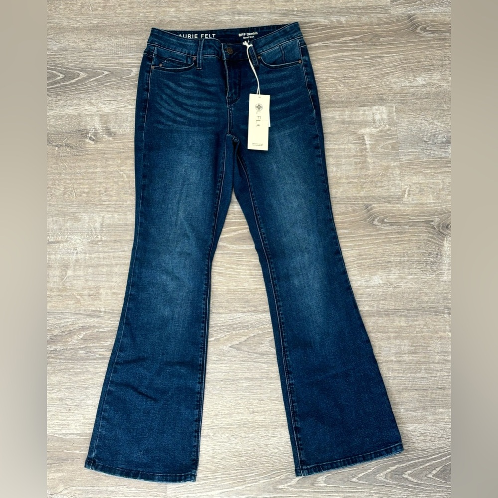 Laurie Felt NWT BFF Denim Boot Cut Jeans Size 2P